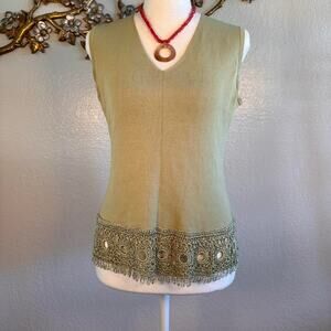 Vintage joseph a sleeveless knit